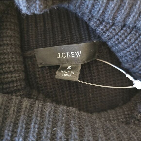 J Crew Cotton Cashmere Turtleneck Sweater - Picture 3 of 3